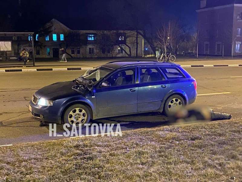 Водитель был за рулем Audi A4.