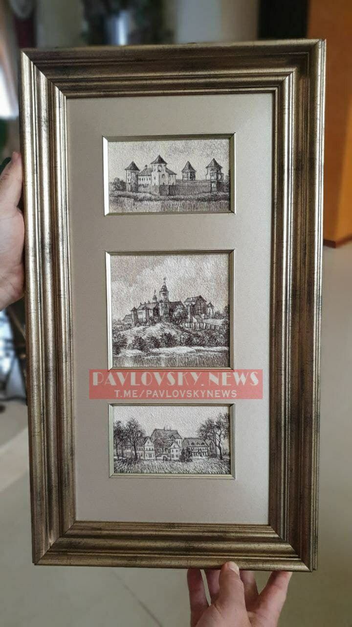 Панно от Лукашенко.