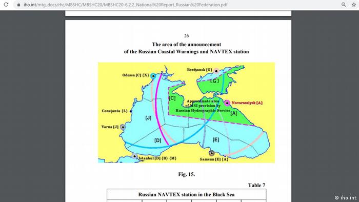 Станция NAVTEX в Новороссийске на картах, обнародованных Минобороны РФ Станция NAVTEX в Новороссийске на картах, обнародованных Минобороны РФ
