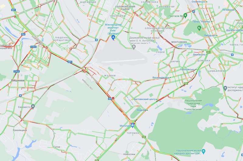 Окружная дорога.