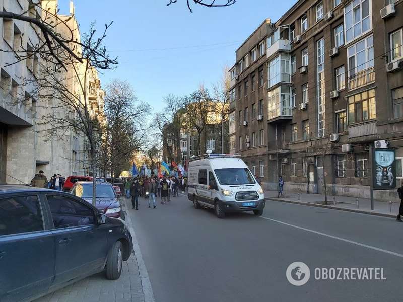 Марш в честь дня создания дивизии "Галичина".