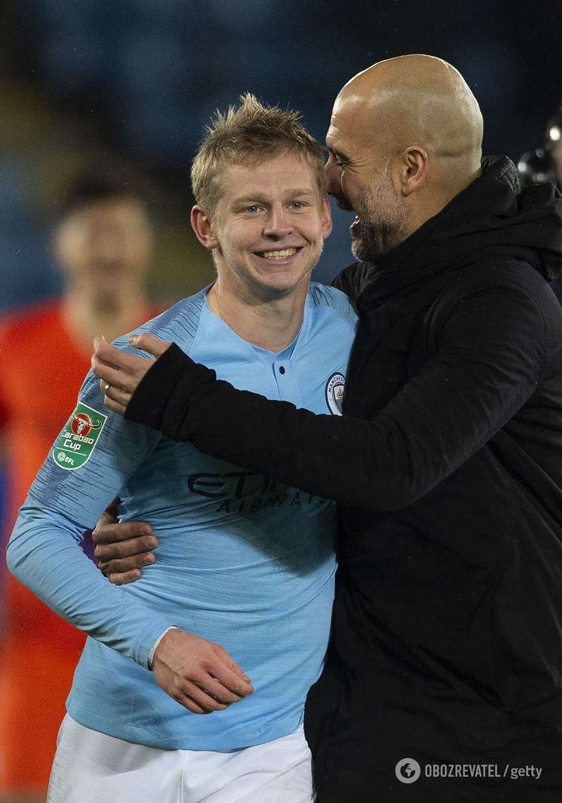 Александр Зинченко и Хосеп Гвардиола dqxikeidqxidqrant