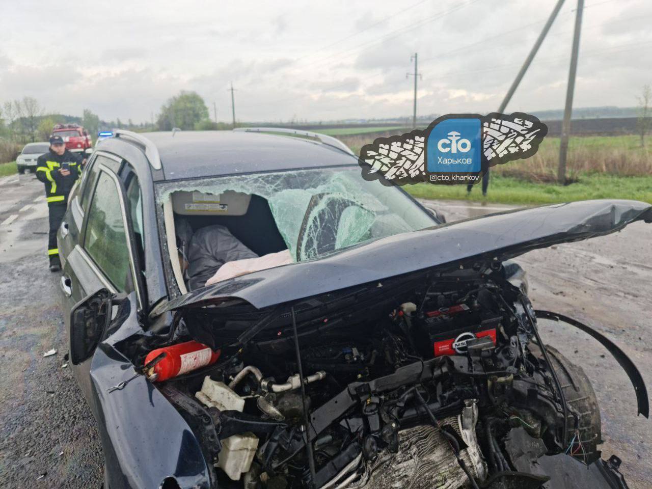 ДТП на Харьковщине. dqxikeidqxidqrant