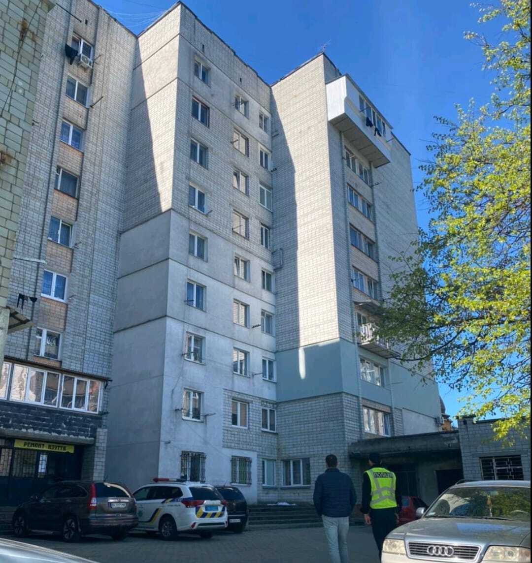 Дом, где произошло ЧП.