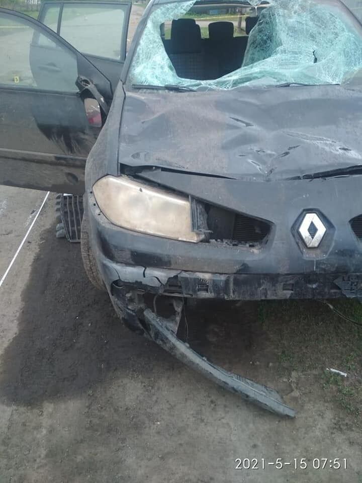 На Луганщине произошла авария