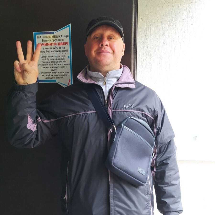 В Житомире освободили из-под стражи киборга ДАП Леонида Чемоданова