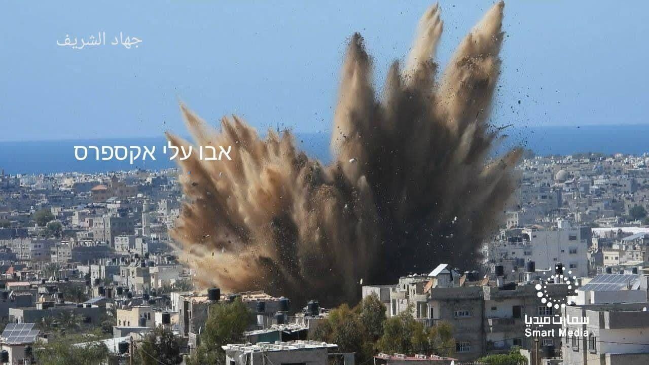 Момент взрыва.