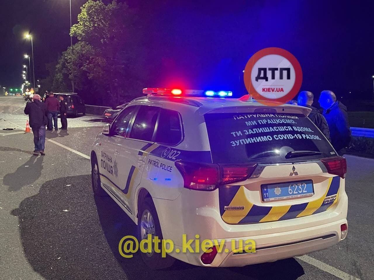 Полиция оформляла ДТП.