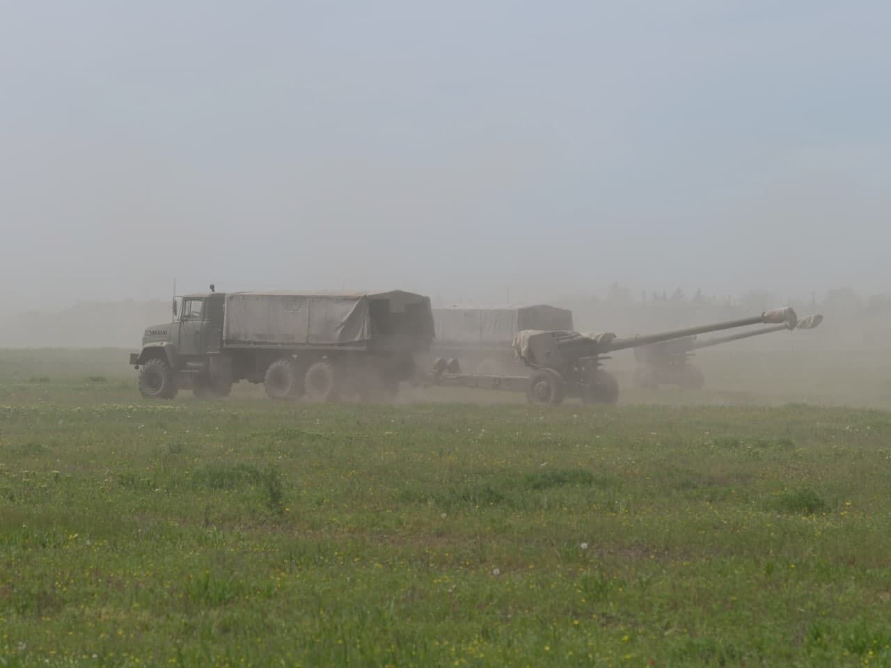 Артиллерийские маневры ВСУ у админграницы с оккупированным Крымом