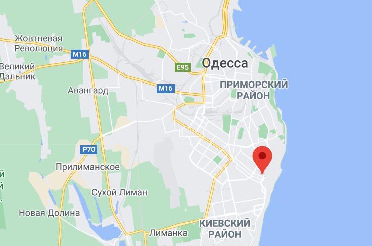 Взрыв произошел на улице Фонтанская.