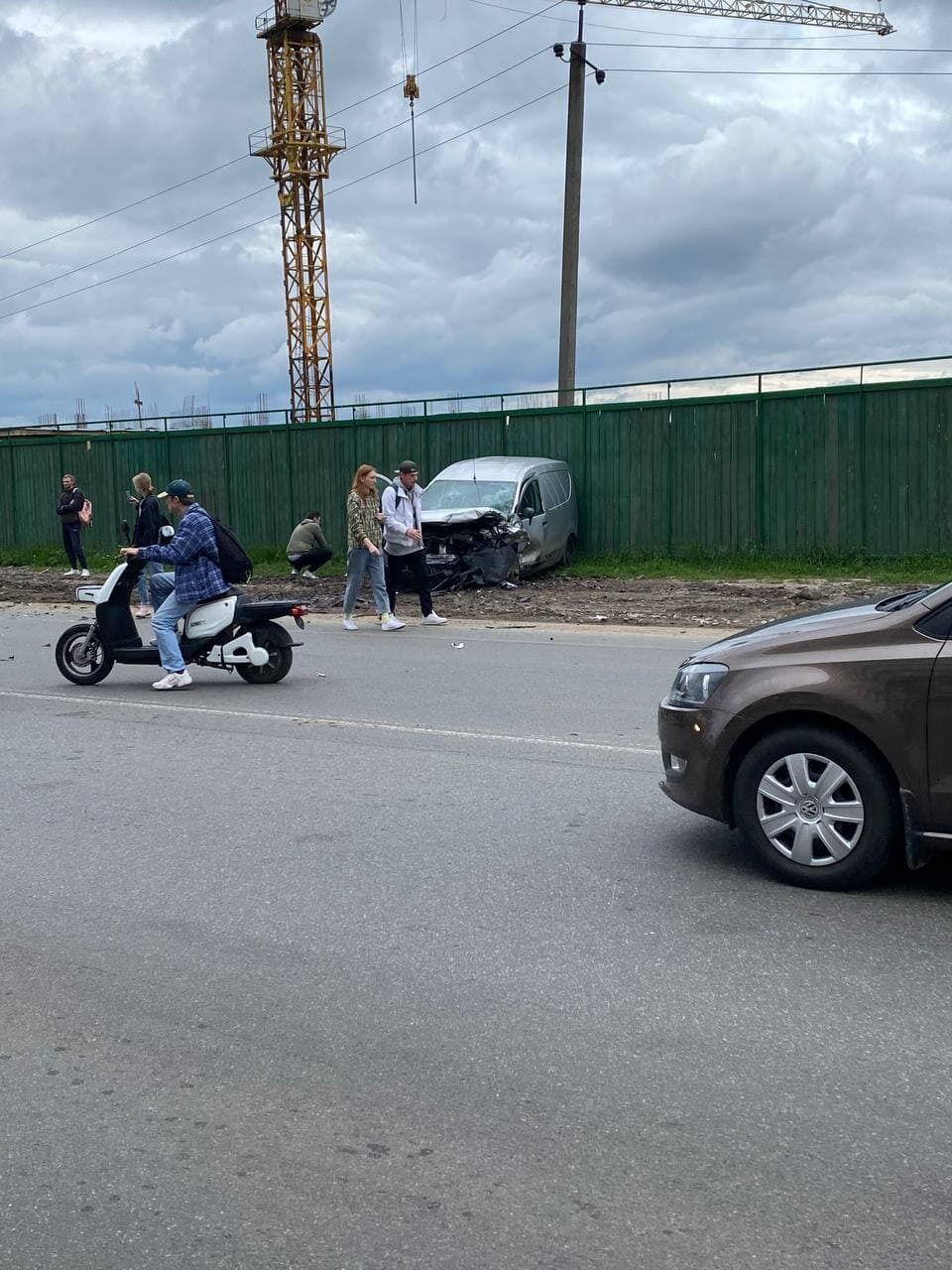 ДТП произошло в Крюковщине