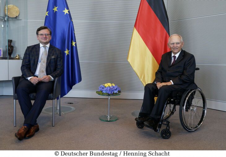 Кулеба встретился с немецкими политиками