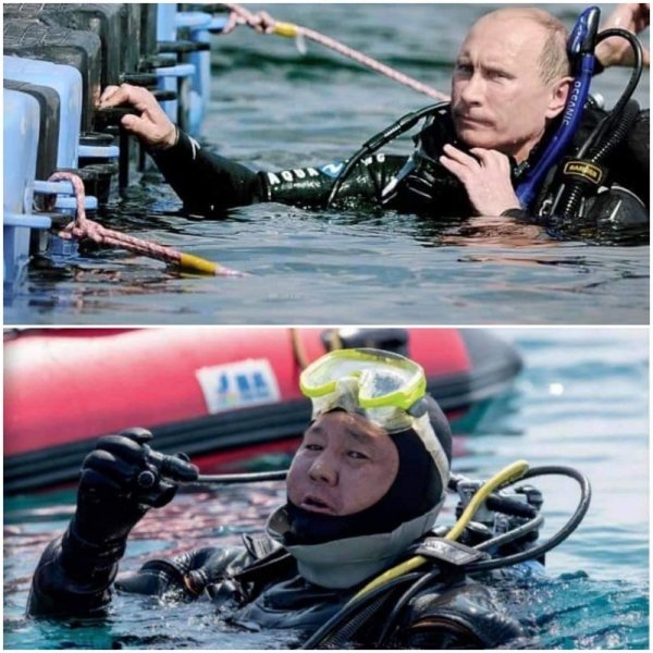 Ухнаагійн Хурелсух, Володимир Путін