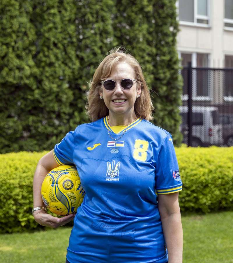 Американцы поддержали нашу команду