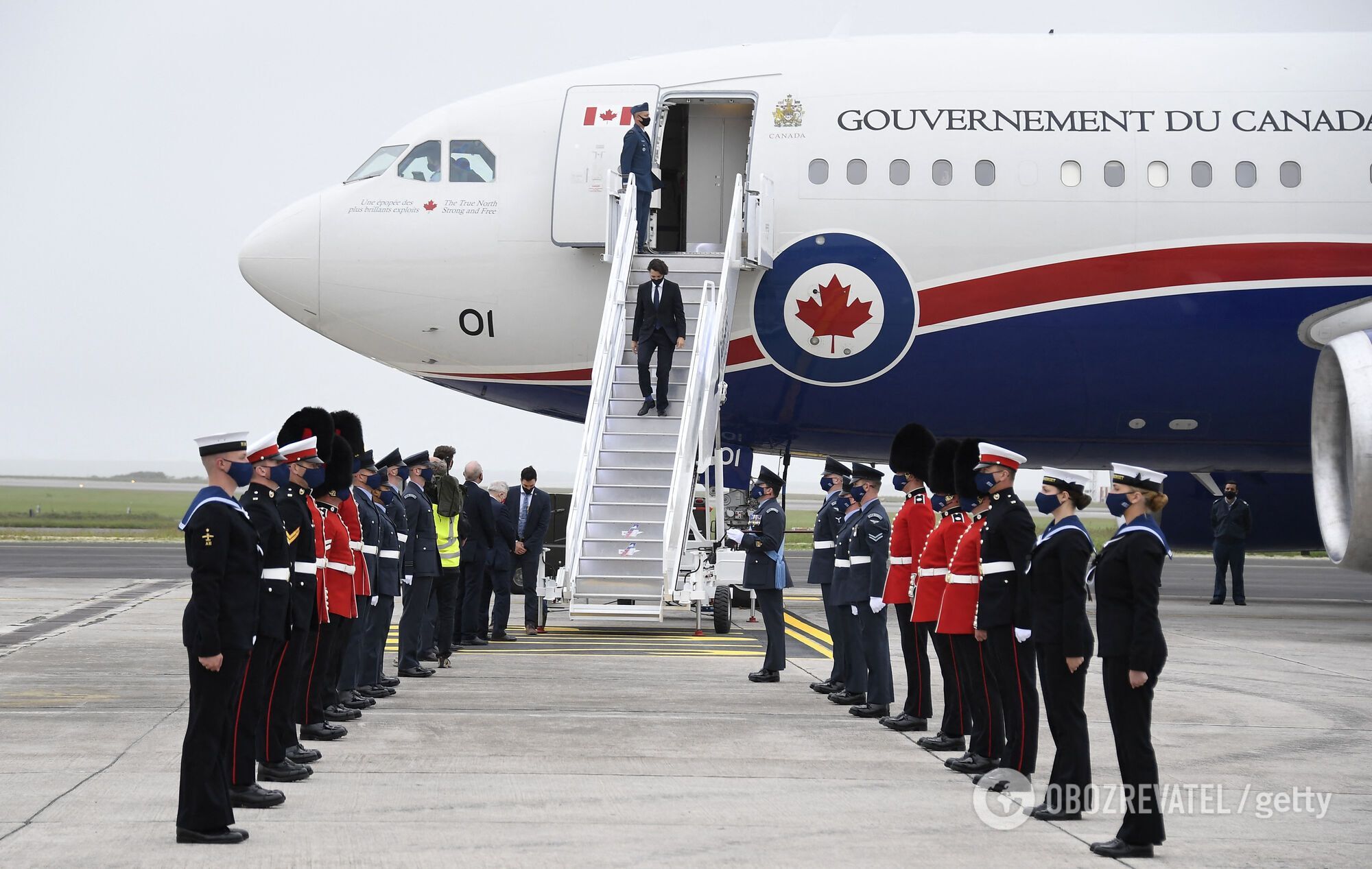 Прибытие делегации Канады на саммит G7 dqxikeidqxidqrant