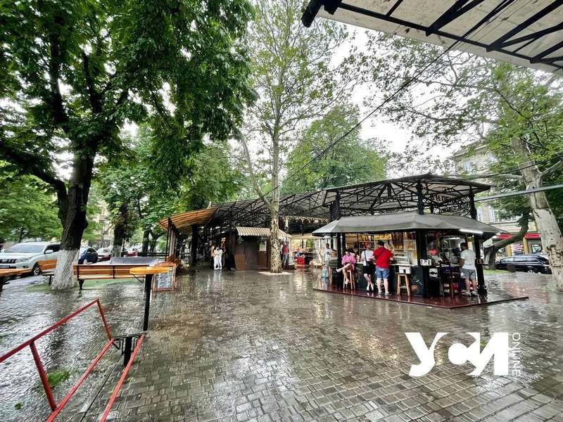 Город затопило.