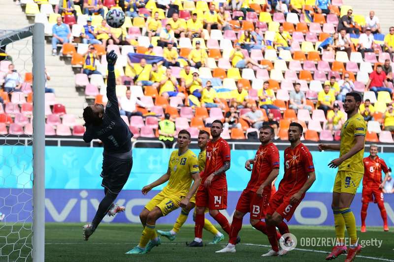 Вратарь македонцев часто спасал свою команду