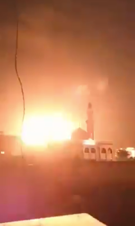 Уничтожение цели израильской армией в Джабалии (сектор Газа)