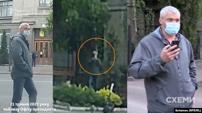 21 травня, коли редакційне авто стояло на вул. Шовковичній, журналісти зауважили, як повз авто пройшов чоловік, перейшов через дорогу, зайшов за дерево, намагаючись сфотографувати, потім підійшов ближче, зробивши ще один знімок – і пішов у двір