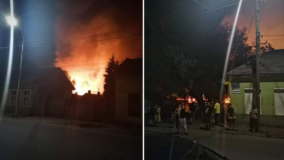 Пожежа у ромському поселенні в Ужгороді dqxikeidqxidqrant