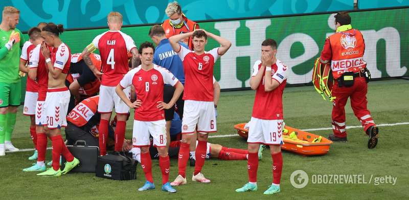 Жена Эриксена рассказала о его состоянии после остановки сердца в матче Евро-2020