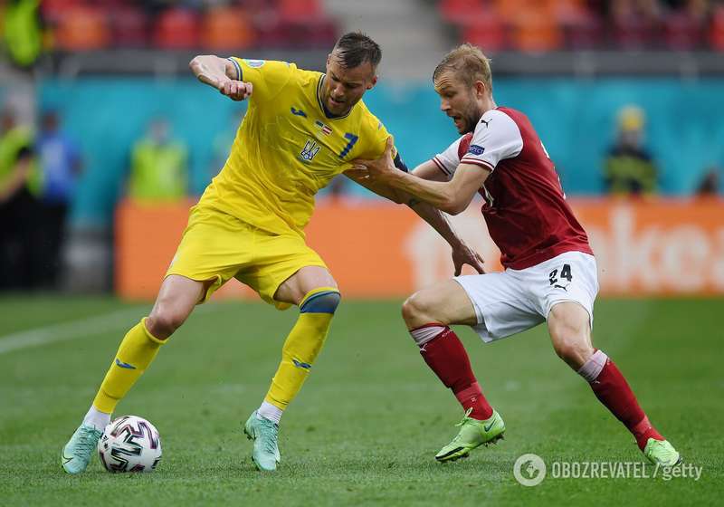 Андрей Ярмоленко забил два мяча на Евро-2020.