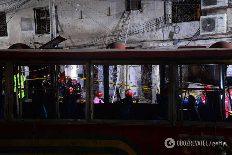 Место взрыва