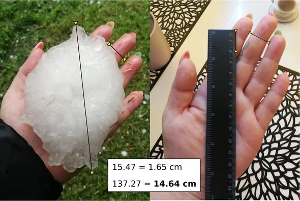 Самая большая градина в Польше dqxikeidqxidqrant