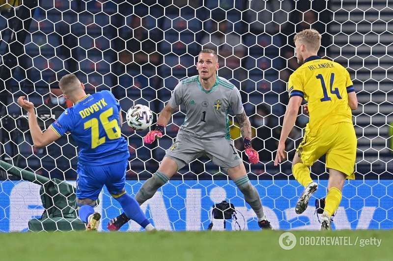 Голевой удар Артема Довбика