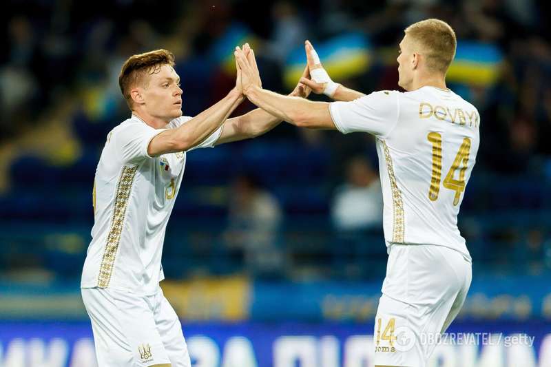 Довбик отдал голевую на Цыганкова.
