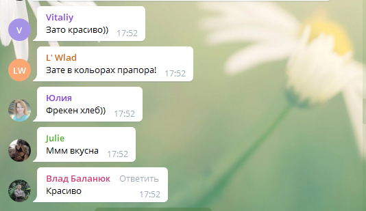 Реакция пользователей.