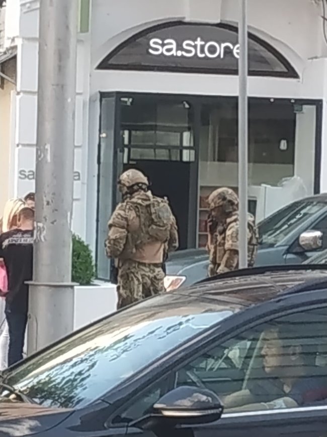 Антитеррористические учения в синагоге Бродского в Киеве 02