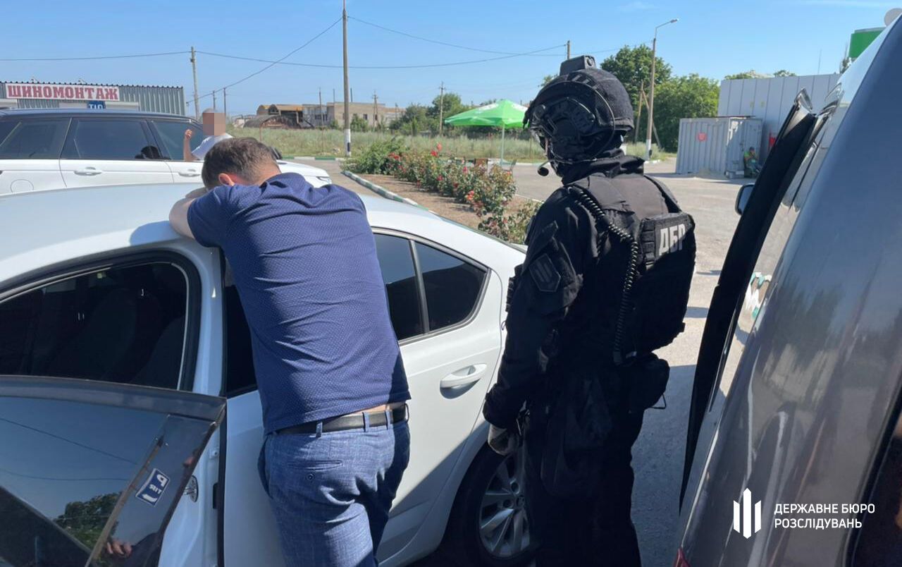 Задержание прокурора в Бердянске.