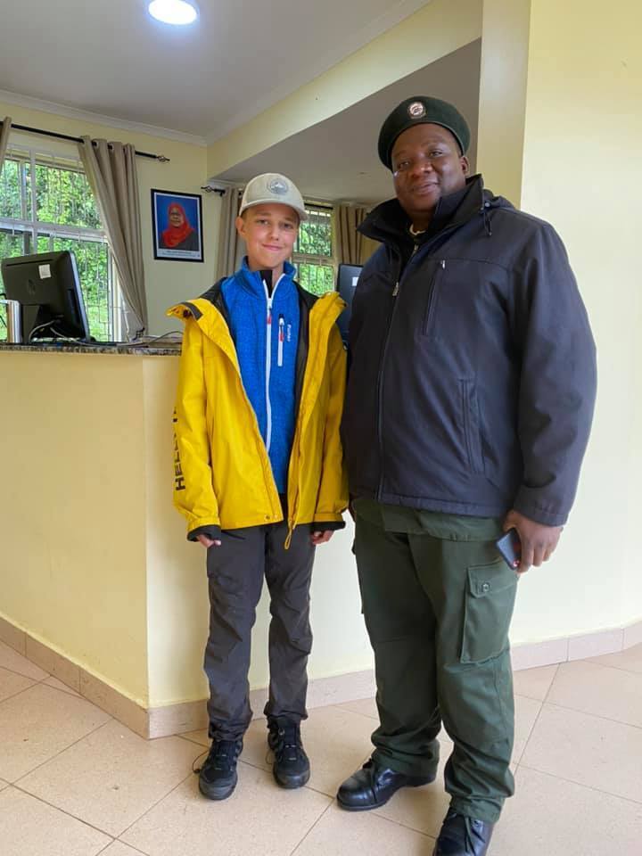 Даниил Бега в Танзании