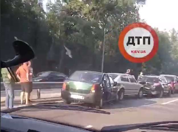 Авария произошла возле поворота на село Чайки