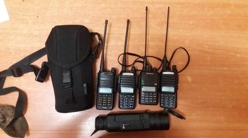 Злоумышленники взяли с собой радиостанции и тепловизор