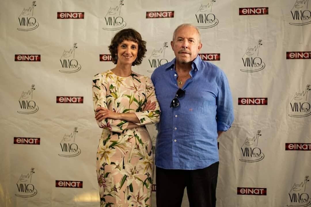 Андрей Макаревич с супругой на презентации. dqxikeidqxidqrant