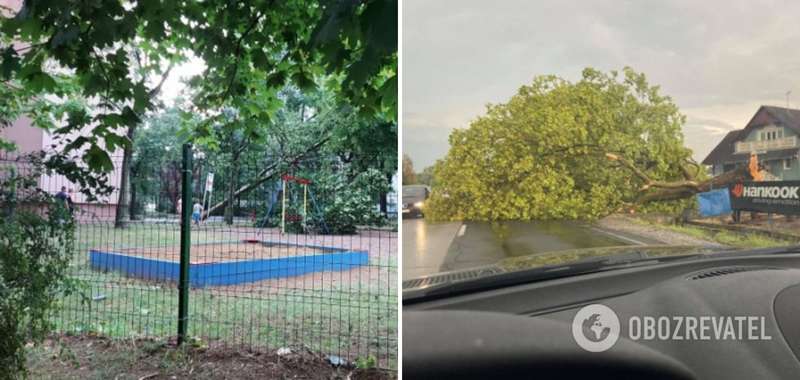 Непогода пронеслась несколькими городами