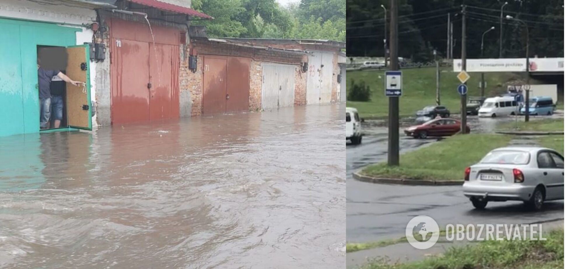 Последствия непогоды в Хмельницком