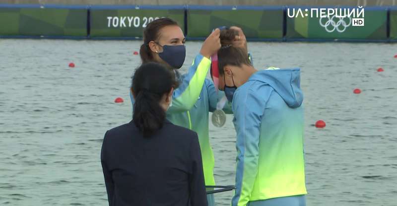Лузан, Четверикова, каноэ-двойки, Олимпиада-2020, Токио-2020, серебро, спорт, Украина.  Лузан, Четверикова, каноэ-двойки, Олимпиада-2020, Токио-2020, серебро, спорт, Украина.