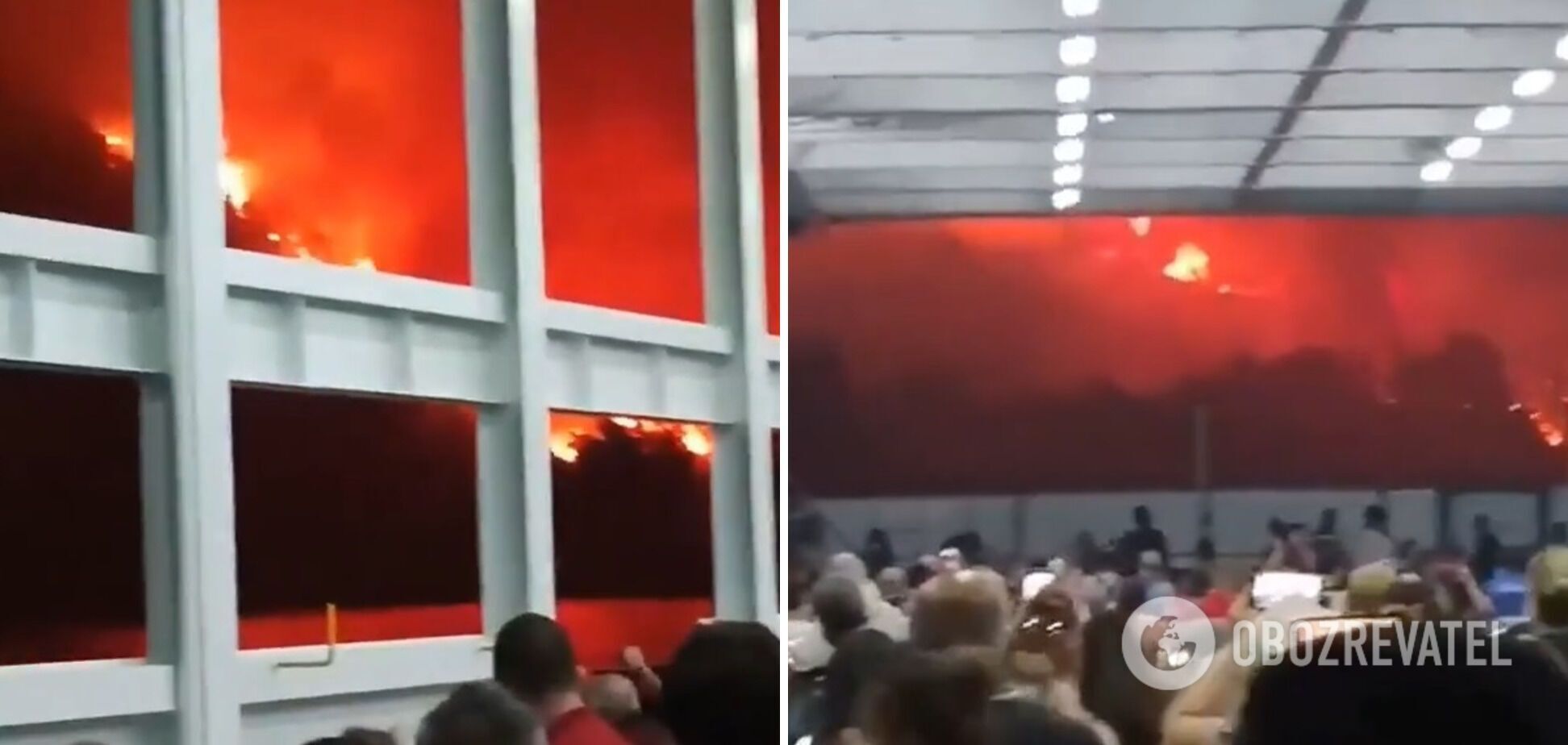 Масштабные пожары в Греции. dqxikeidqxidqeant