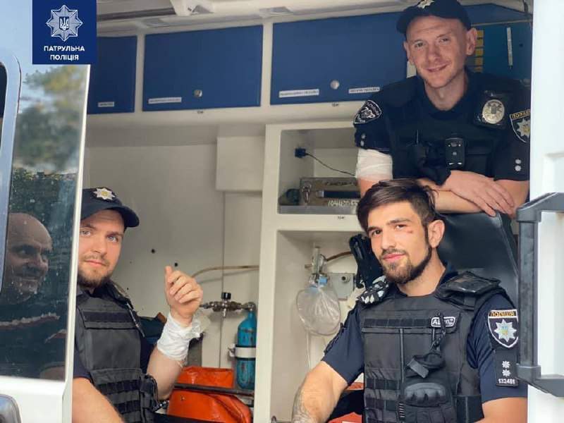 Патрульні, які постражадли Патрульні, які постражадли