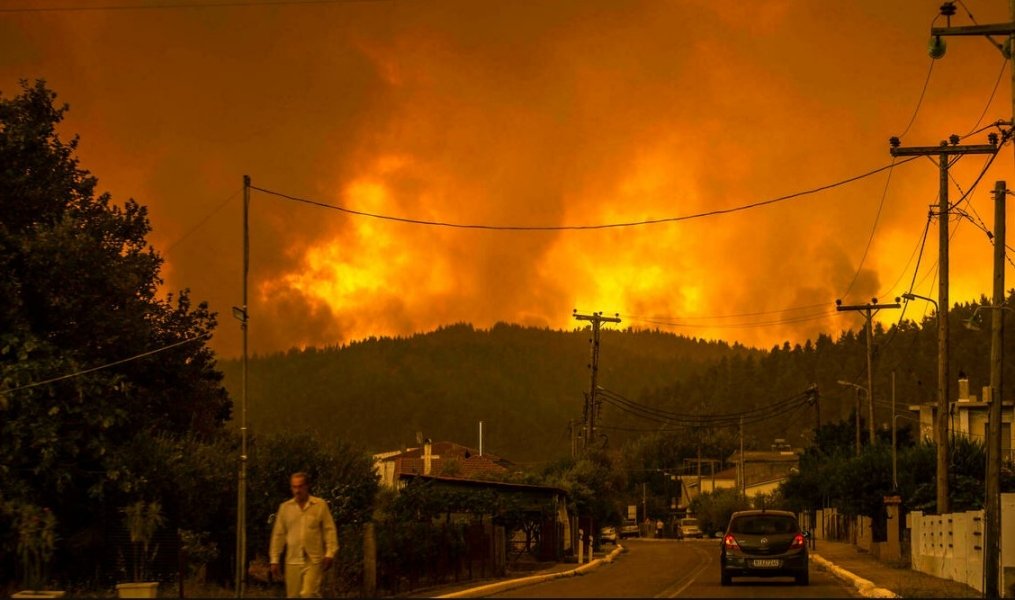 Греция, Эвия, пожары, dqxikeidqxiqdzant