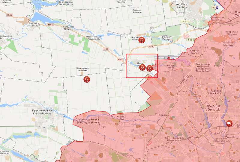 Враг обстрелял позиции ВСУ в районе населенного пункта Пески. dqxikeidqxidqeant