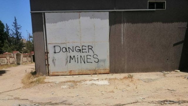 ’Danger mines’