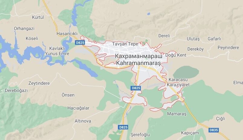 Авиакатастрофа произошла возле города Кахраманмараш