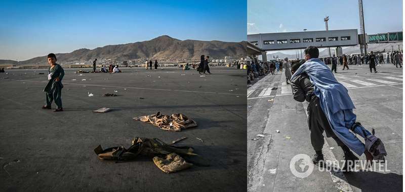 Отчаявшиеся афганцы пытаются покинуть захваченную талибами страну
