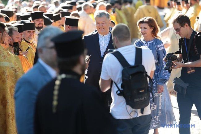 Варфоломей и Епифаний проводят литургию в Софийском соборе 12