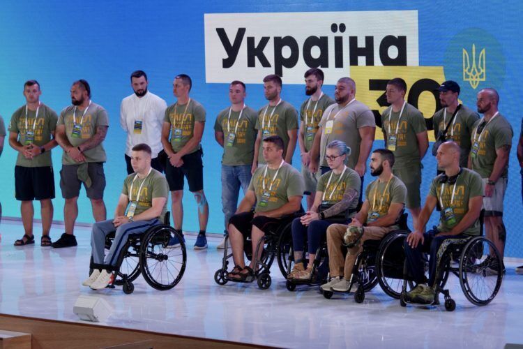 Ветераны росийско-украинской войны.