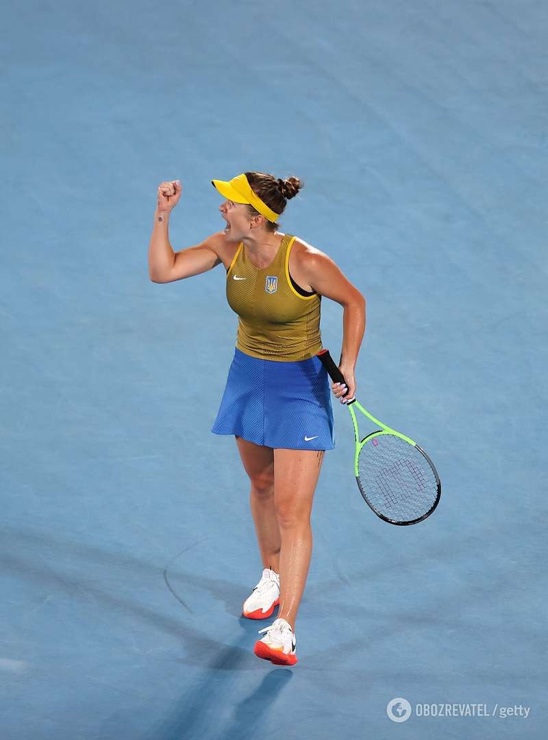 Элина Свитолина на Олимпиаде в Токио.